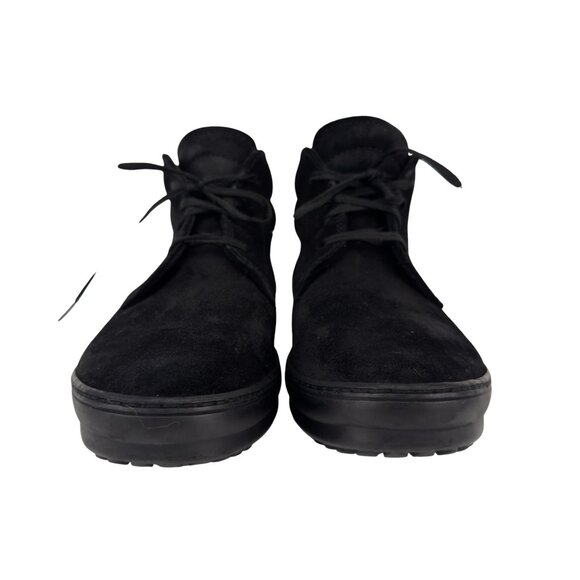 TOD'S Gommino Suede Heritage Chukka Pebbled Heel Black Ankle Boots EU 36 US 6 - Picture 3 of 10